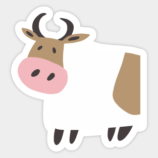 Mooo Cow Sticker